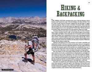 Hiking and Backpacking in Yosemite