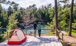 Camping near Acadia National Park