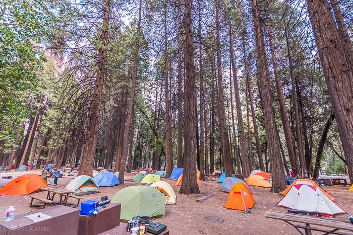 Yosemite national park deals camping