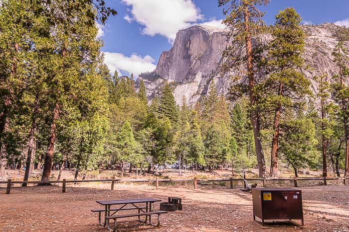 Lower Pines Campground, Yosemite Valley