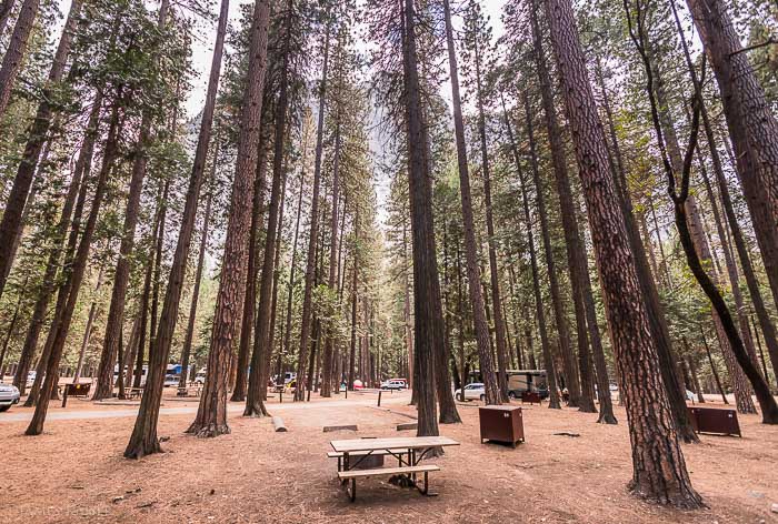 Upper Pines Campground, Yosemite Valley