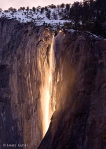 Horsetail Fall, the Natural Firefall