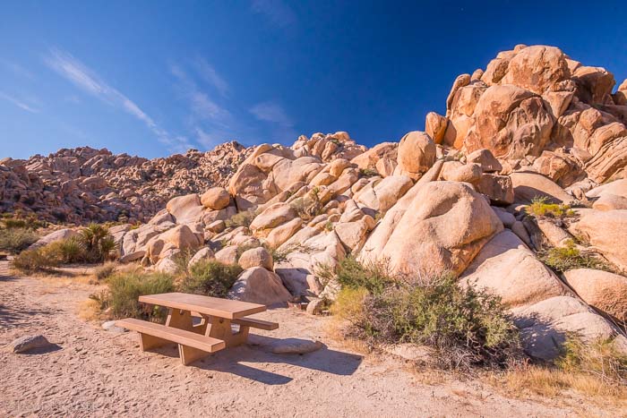 Indian Cove Campground, Joshua Tree National Park