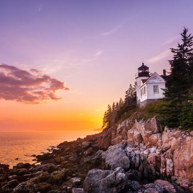 Bass Harbor Lighthouse, Maine • James Kaiser