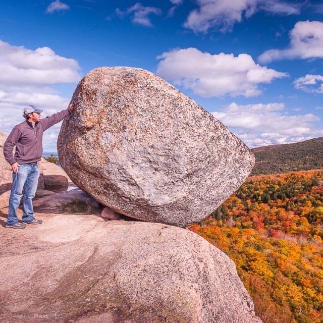 Bubble Rock, Acadia National Park • James Kaiser