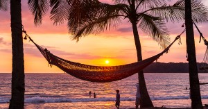 Sunset hammock, Costa Rica