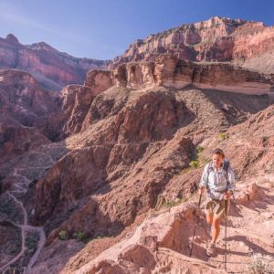 Hiking the Bright Angel Trail, Grand Canyon