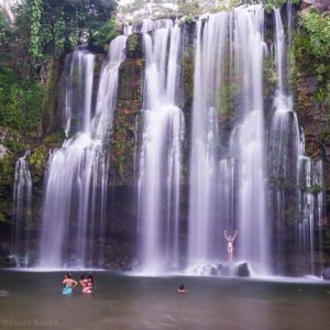 Llanos de Cortés Waterfall