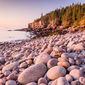 Sunrise, Otter Cliffs, Acadia National Park, Maine