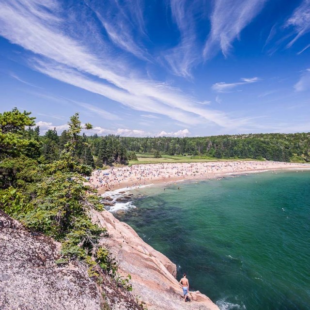 Sand Beach Acadia National Park Maine • James Kaiser