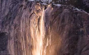 Yosemite Firefall, Horsetail Fall