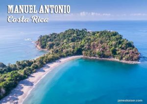 Aerial view of Manuel Antonio, Costa Rica