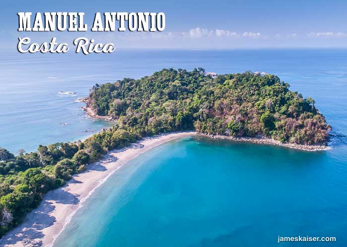 Manuel Antonio Beach Aerial Costa Rica 