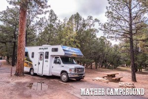 RV at Mather Campground