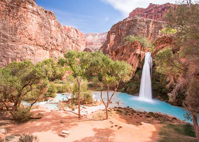 havasu canyon falls waterfalls grand arizona james