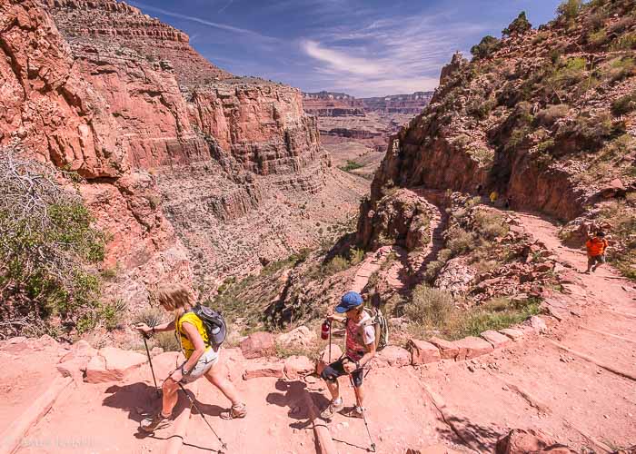 Hiking Bright Angel Trail