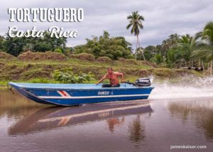Motor boat, Tortuguero