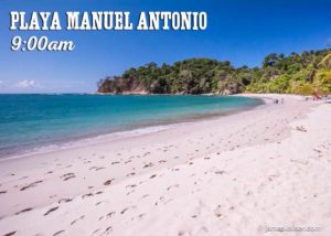 Playa Manuel Antonio, 9am
