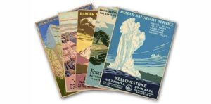Vintage national park service posters