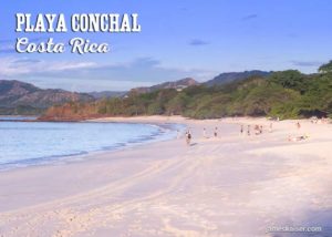 Playa Conchal beautiful beach Costa Rica
