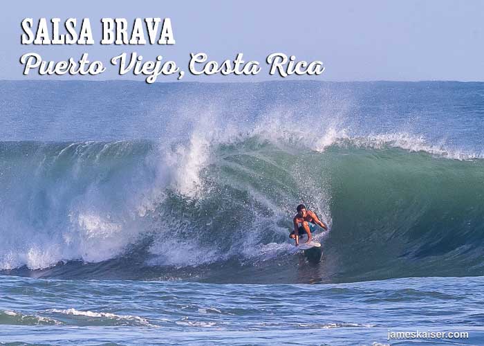 Salsa Brava, Puerto Viejo's legendary surfing wave