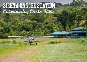 Sirena Ranger Station airplane, Corcovado