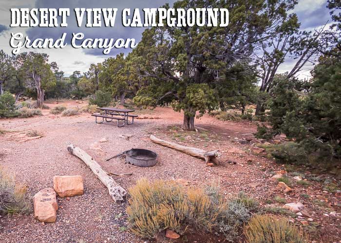 Desert View campsite, Grand Canyon