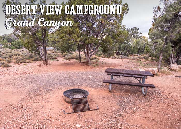 Camping at Desert View Campground