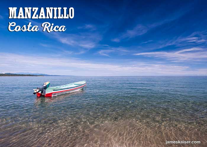 Manzanillo boat, Costa Rica