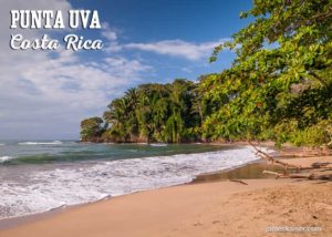 Punta Uva beach cove, Costa Rica