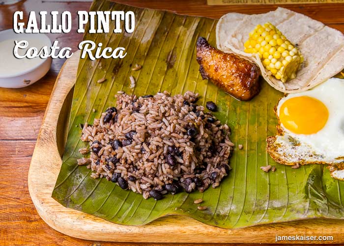 Gallo Pinto, traditional Costa Rican breakfast