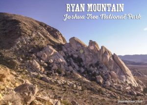 Ryan Mountain profile, Joshua Tree National Park