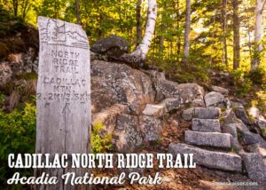 Cadillac Mountain North Ridge Trailhead, Acadia National Park