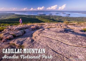 Cadillac Mountain with Porcupine Islands, Maine
