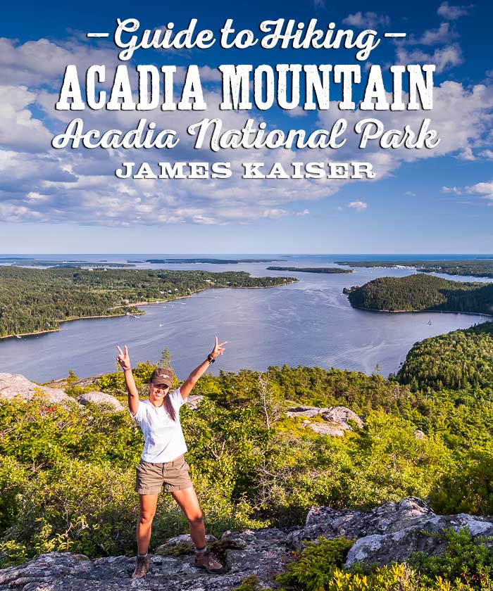 Hiking Acadia Mountain, Acadia National Park, Maine