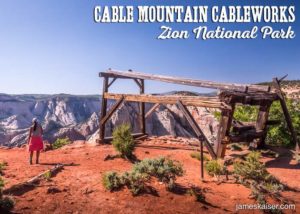 Cable Mountain Cableworks, Zion National Park
