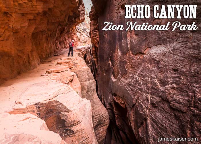Echo Canyon, Zion National Park, Utah