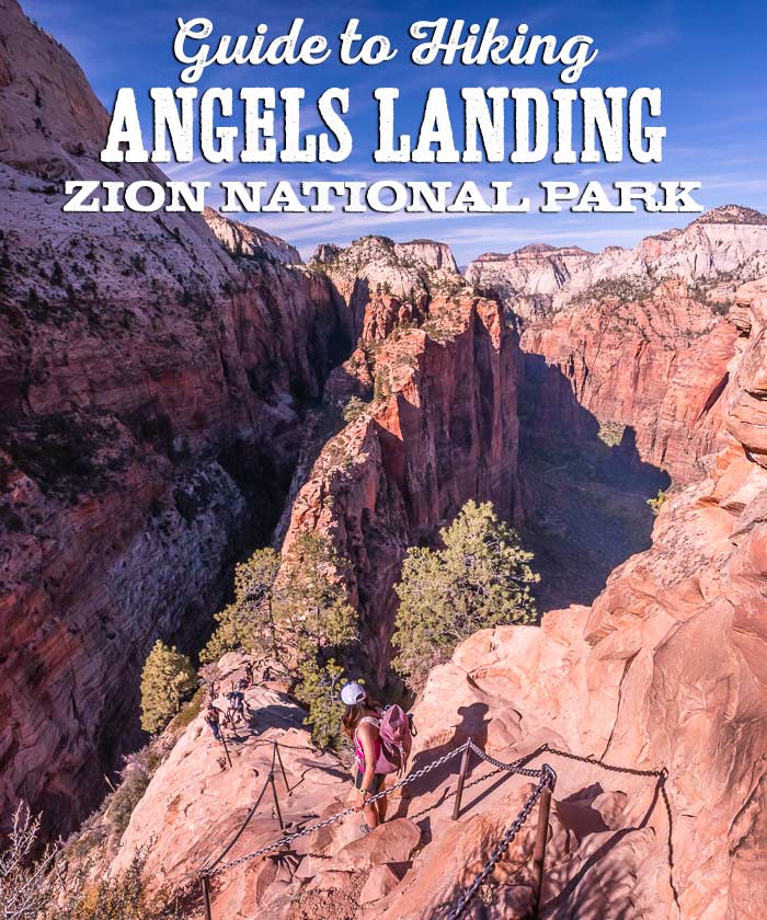 Zion Angels Landing Chain Section Safety USA National Parks