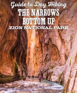 Guide to Day Hiking The Narrows, Bottom-Up, Zion National Park