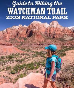Hiking the Watchman Trail, Zion National Park