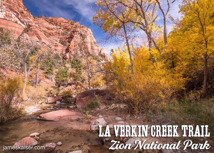 La Verkin Creek Trail, Zion National Park, Utah
