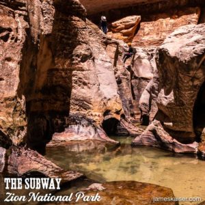 Canyoneering in The Subway, Zion National Park