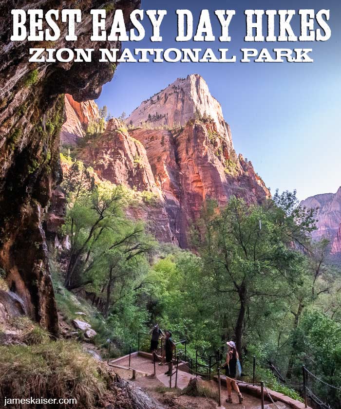 Best easy day hikes in Zion National Park, Utah