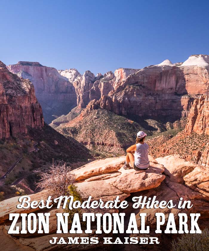 Best Moderate Hikes in Zion National Park, Utah