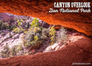 Canyon Overlook Cave, Zion National Park