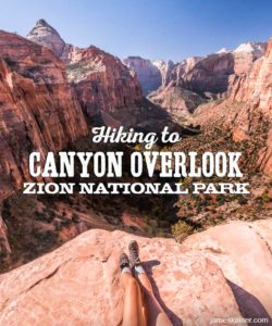Guide to Hiking to Canyon Overlook, Zion National Park