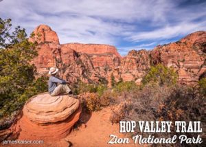 Kolob Canyons overlook, Hop Valley Trail, Zion National Park