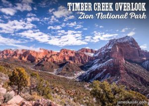 Timber Creek Overlook, Kolob Canyons, Zion National Park