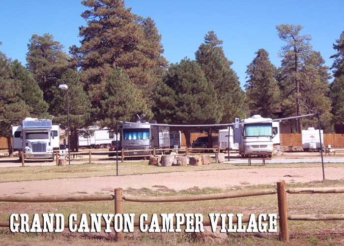 Gran Cañón, Campamento Camper Village