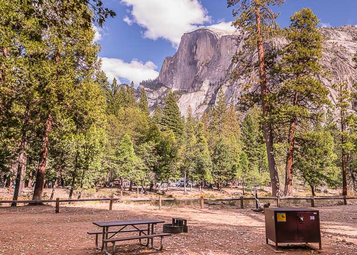 Campamento Lower Pines, Valle de Yosemite
